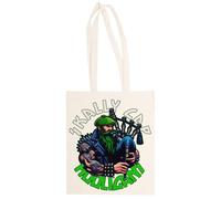 MAGITONE Hooligans À Casquette Skally Unisexe Totebag Beige Shopping Sack Réutilisable Unisex Totebag Beige Shopping Sack Reusable