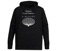 MAGITONE L'équation De La Relativité Générale D'einstein Pull À Capuche Noir Unisexe sans Genre Unisex Black Hoodie Men Women
