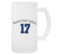 MAGITONE Maxton Hall - Crosse 17 Tasse À Bière En Verre Avec Poignée Glass Beer Cup Handled Beverage Mug