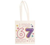 MAGITONE Mon 7e Anniversaire J'avais 6 Ans Maintenant J'en Ai 7 Unisexe Totebag Beige Shopping Sack Réutilisable Unisex Totebag Beige Shopping Sack Reusable