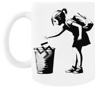 MAGITONE Putain Nzs Ab Dans Tanière Eimer Tasse À Café Blanche Tasse À Thé En Céramique White Coffee Mug Ceramic Tea Cup
