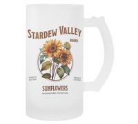 MAGITONE Stardew Valley Tasse À Bière En Verre Avec Poignée Glass Beer Cup Handled Beverage Mug
