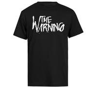 MAGITONE The Warning is A Rock T-Shirt Noir À Manches Courtes pour Hommes
