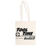 Magitone Tool Time Sponsored By Binford Tools Unisexe Totebag Beige Shopping Sack Réutilisable