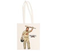 MAGITONE Travball - Quel Coup De Maître Unisexe Totebag Beige Shopping Sack Réutilisable Unisex Totebag Beige Shopping Sack Reusable