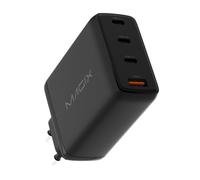 Magix Chargeur 4 Ports 120W, GaN PD Power Delivery, 3X USB-C et 1x USB-A, pour MacBook Pro/Air, iPad Mini, iPhone série 15/14/13/12 etc, Galaxy S23, et Plus (EUR Plug)