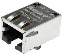 MagJack 10/100Base-TX 4 Transformateur Tab down BEL Stewart Connectors S811-1X1T-06-F RJ45 embase femelle horizontale
