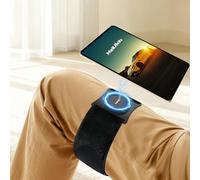 MAGJIEYX Support Magnétique pour Tablette, Portable Tablette avec Genouillère pour Pilotes Relaxing Office Créateurs Aimant Puissant et 2 Sangles Réglables for iPad Pro Air Mini Tablets Smartphones