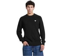 Guess Pull Homme M4BR30 Z3HM1 A996 JET BLACK – Coton, logo frontal – Noir Taille L