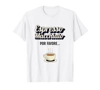 Maglietta con caffè expresso macchiato T-Shirt
