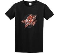 Maglietta Diavoli Rossi 6&Deg Stormo Caccia Cr 42 Macchi Mc 200 Red Devils T-shirt en coton mélangé pour homme, Noir , XL