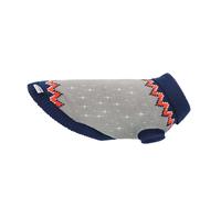 Maglioncino a collo alto con trama fili effetto metallico modello Marzipan cane