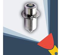 MagLite compatible MAG NUM-STAR II bi-pin Ampoule LED Conversion et pour lampe de poche MagLite Lampe torche à 3D/3C 4D/4C 5D 6D piles Lampe torche CREE