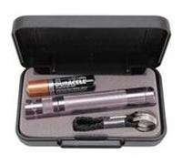 Maglite solitaire lampe led en coffret gris