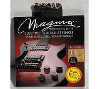 Magma - 1 jeu de cordes pour guitare électrique en acier nickelé - Tension moyenne (11, 14, 18, 28, 38, 50) - Cordes Medium 1 set (GE160N)