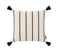 MAGMA Housse de coussin « OYO », 40 x 40 cm, avec pompons (50 x 50 cm)