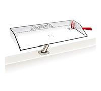 Magma T10-313B 79 cm appât/Filet Mate et Support levelock Combinaison - Blanc/Noir