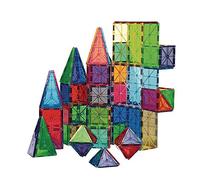 Magna-Tile - Lot de 100 dalles couleurs translucides