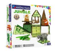 Magna-Tiles Jungle Animals de 25 pièces - Pièces magnétiques de construction 3D