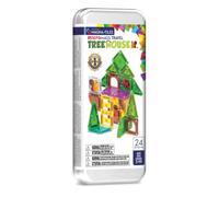 MAGNA-TILES MicroMAGS Treehouse Kit de voyage 24 pièces La marque de construction magnétique originale