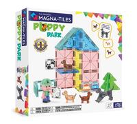 Magna-Tiles Puppy Park Kit de Construction magnétique 27 pièces