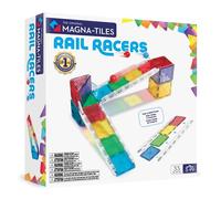 Magna-Tiles® Rail Racers Kit de Construction magnétique 33 pièces
