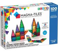 Magna-Tiles - set de 100 pièces "Clear Colours" avec des couleurs claires