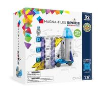 MAGNA-TILES Space 32-teiliges Magnetbauset - Die originale Magnetbaumarke