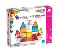 Magna-Tiles Stardust 15 Pi Ces - Pi Ces Magnétiques De Construction 3d
