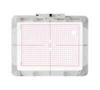 MagnaHoop Cerceau à broder magnétique RE28B pour Janome MC 500E 550E Memory Craft Elna Expressive 830, etc., cadre en métal magnétique pour machine à broder (200 x 280 mm JA809M)