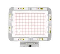 MagnaHoop Cerceau de broderie magnétique pour Janome MC550E MC400E MC500E | Pour machines à broder Elna eXpressive 830L eXpressive 830 (14 x 20,1 cm, JA413MK)