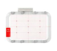 MagnaHoop Cerceau magnétique en métal pour machine à broder Brother Innovis Quattro 6000D 6700D 6750D BP2100 VE2200 Dream Maker VM6200D et Babylock Solaris Destiny Ellisimo - 8 x 12-SA447M