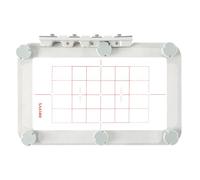 MagnaHoop Cerceau magnétique en métal pour machine à broder Brother SE600 SE400 SE700 SE625 SE425 PE550D PE540D PE535 PE525 PE500 Innovis Babylock (4 x 6,75-SA434M)