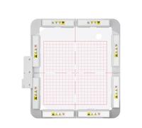 MagnaHoop Cerceau magnétique pour Husqvarna Viking Designer Diamond Deluxe Royale, Ruby Deluxe, Topaz 50 30 20, Pfaff Creative Sensation Pro, cadre de broderie magnétique en métal 200 x 200 mm PA940MK