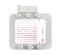 MagnaHoop Cerceau magnétique pour Husqvarna Viking Designer Diamond Deluxe Ruby Royale Topaze Jade Pfaff Creative Sensation Vision Ambition, Cadre magnétique en métal pour machine à broder (4 x