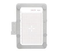 MagnaHoop Cerceau magnétique pour Husqvarna Viking Designer Diamond Deluxe Ruby Royale Topaze Pfaff Creative Sensation Vision, cadre de machine à broder magnétique en métal (15 x 24 cm - VK438)