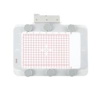 MagnaHoop Cerceau magnétique pour Husqvarna Viking Designer Diamond Deluxe Ruby Royale Topaze Pfaff Creative Sensation Vision, cadre de machine à broder magnétique en métal (5 x 7-VK362)