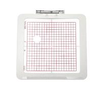 MagnaHoop Cerceau magnétique SQ20B pour machine à broder Janome MC 500E 400E 550E Memory Craft Elna Expressive 830 830L, cadre de machine à broder magnétique en métal (20,3 x 20,3 cm - JA412M)