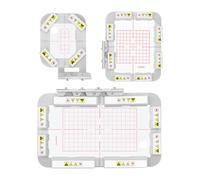 MagnaHoop Kit de cerceau magnétique pour Brother SE600 SE400 SE700 SE625 SE425 PE550D PE540D PE535 PE525 PE500 Innovis Babylock, cadre de broderie magnétique en métal (3 en 1-AMK = SA431MK+SA432MK+