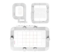 MagnaHoop Lot de 3 anneaux magnétiques en métal pour machine à broder Brother SE600 PE550D SE700 PE535 SE400 PE525 PE540D PE500 SE625 SE425 Innovis Babylock Aurora