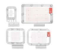 MagnaHoop Lot de 4 cadres magnétiques en métal pour machines à broder Brother NQ1700E NQ1600E NQ1400E NQ3600D Dream Machine 2 VE2200 4000D 1500D V7 V5 VM5200 et Babylock