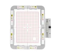MagnaHoop RE20B Cerceau magnétique pour machine à broder Janome MC 500E 400E 550E Memory Craft Elna Expressive 830 830L, cadre de machine à broder magnétique en métal (5,5 x 8-JA413MK)