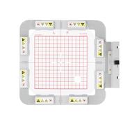 MagnaHoop SQ14B JA414MK Cerceau à broder magnétique en métal pour machine à broder Janome MC 500E 400E 550E Memory Craft Elna Expressive 830 830L 140 x 140 mm