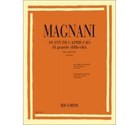 Magnani A. - 10 Studi Capriccio Di Grande Difficolta - Clarinette Solo