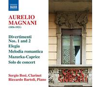 Magnani, A. – Oeuvres virtuoses pour clarinette – Import – NAXOS