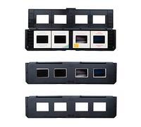 Magnasonic Lot de 3 Supports de Film Long pour scanners de Films compatibles de 35 mm, Peut contenir 4 Diapositives pour accélérer Le Temps de Traitement, Facile à Utiliser, aplatit et protège Les