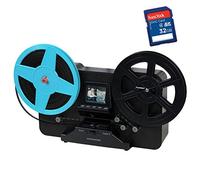 Magnasonic Super 8 / 8 mm, convertit le film en vidéo numérique, analyse les films de 7,6 cm, 12,7 cm et 17,8 cm Super 8/8 mm avec carte SD bonus de 32 Go (FS81)