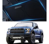 Magnelex Pare-Brise Pare-Soleil avec Bonus de Volant Pare-Soleil. 210t réfléchissant Polyester Blocs Chaleur et Le Soleil x-Large - (65,7" x 36,4")