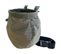 Magnesiera Escalade Seau large facile d'accès avec poche zippée | Sac de magnésium pour grimpeurs enfants femmes hommes sports voyages