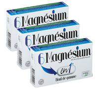 Magnesium 6 en 1 Comprimé(S) 3x60 pc(s)
